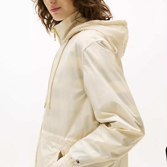 TOMMY HILFIGER Hooded Windbreaker (Size: M) NWT - Picture 8 of 12